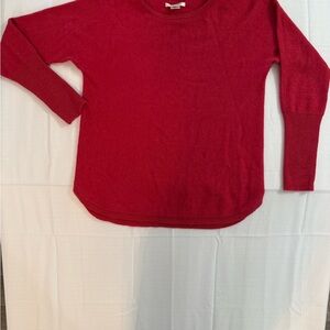 Red Long Sleeve Sweater